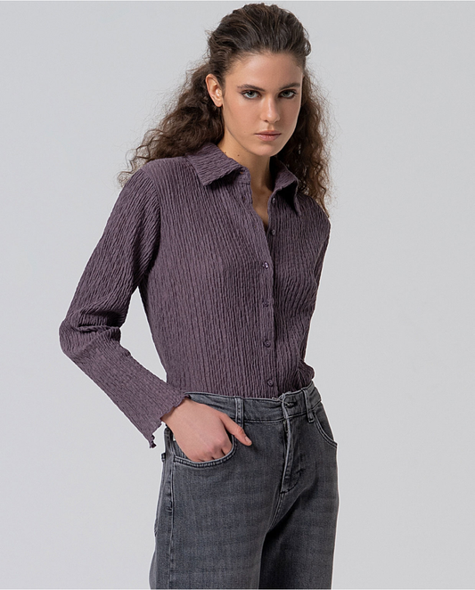 SURKANA - Jeans Mom Fit, Grigio