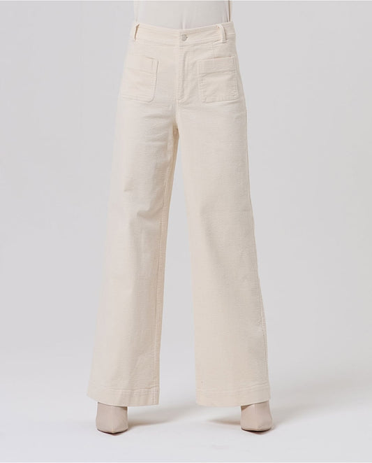 SURKANA - Pantalone in velluto crudo