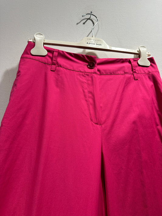 ALESSIA SANTI - Pantalone gamba ampia, Fucsia