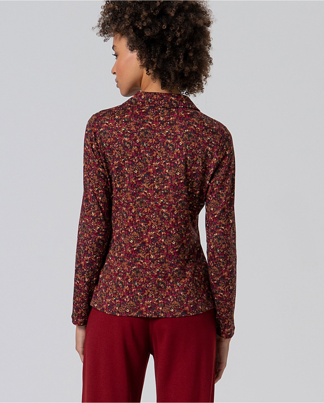 SURKANA - Camicia stampata, Mattone
