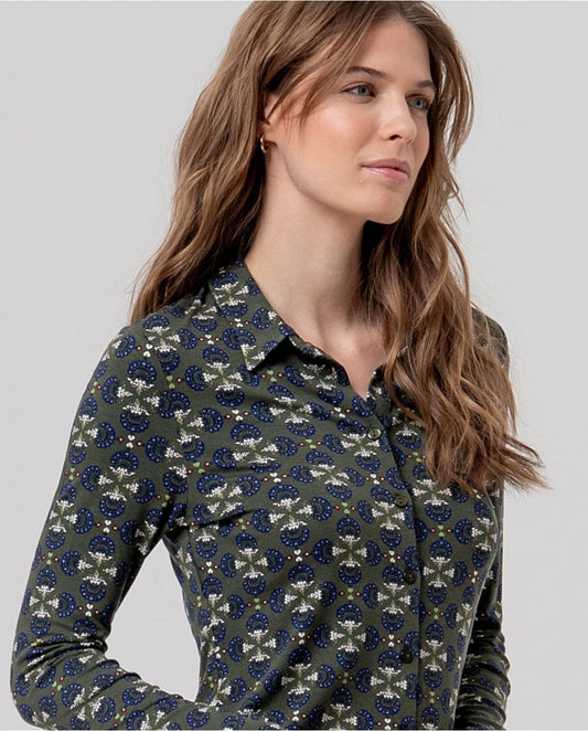 SURKANA - Camicia Kaki