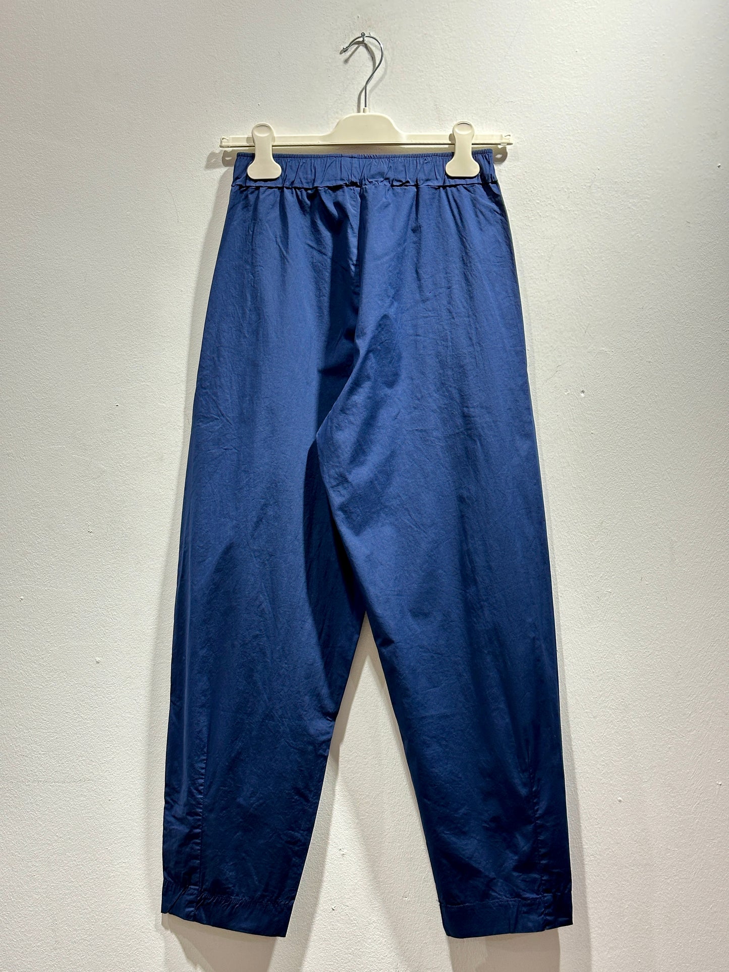 MAMA B - Pantalone in popeline Cervo P, Blu