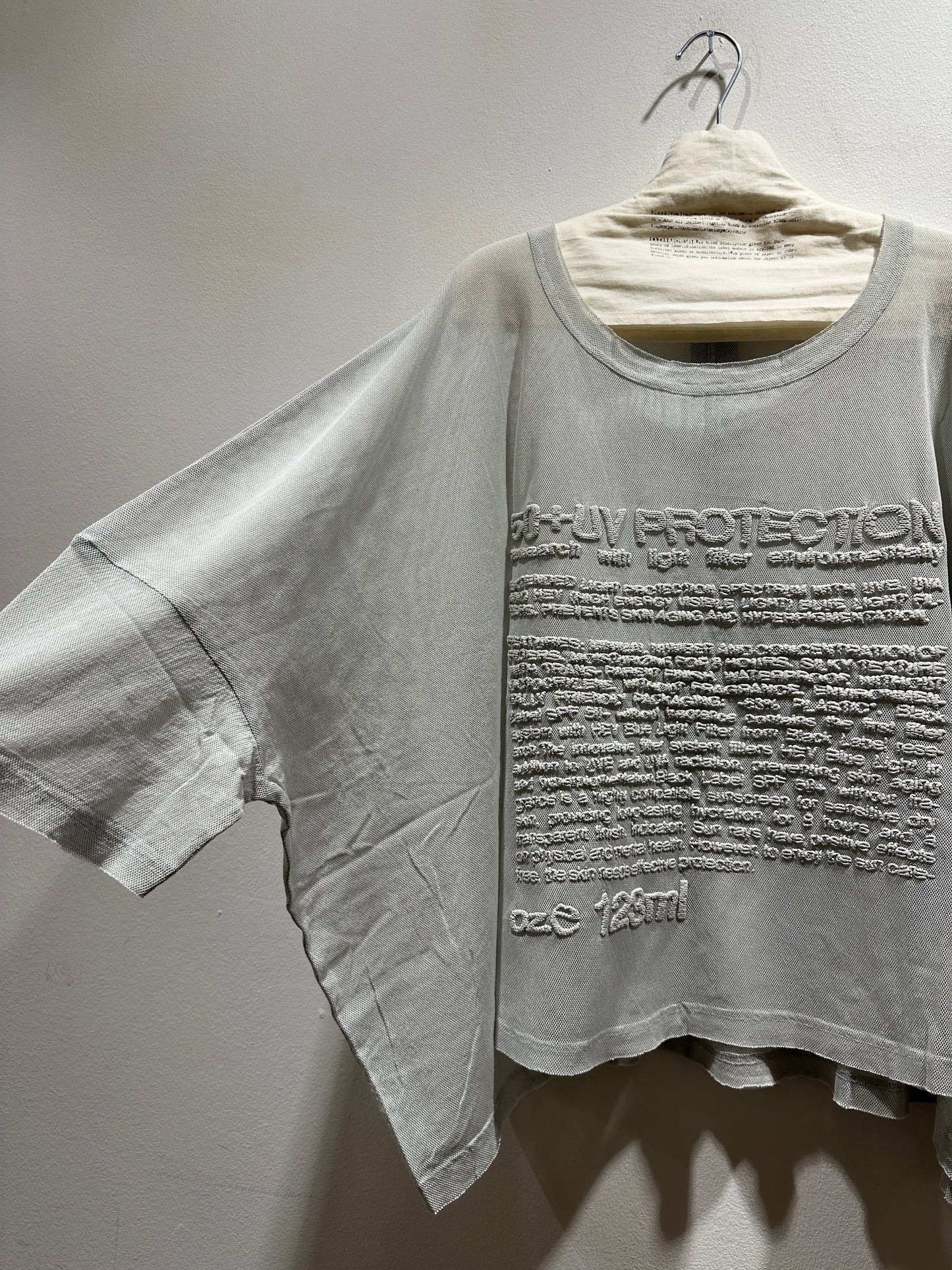 RUNDHOLZ - T-shirt retina stampata, Grey