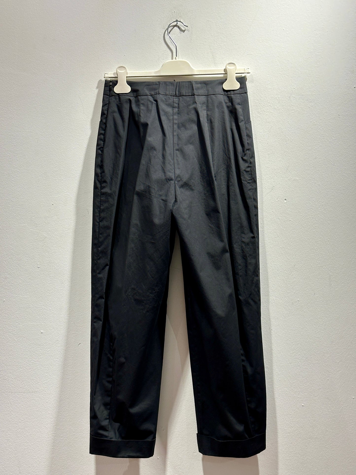 ALESSIA SANTI - Pantalone in cotone, Nero