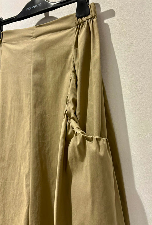 MANESERA - Pantalone ampio, Kaki