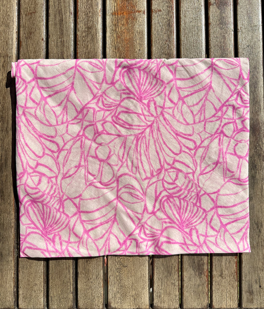 ALESSIA SANTI - Sciarpa fantasia, Fucsia