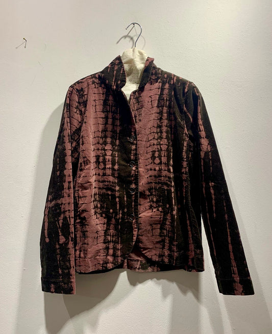 MAMA B - Giacca Adel PR in velluto, stampata Cipolla