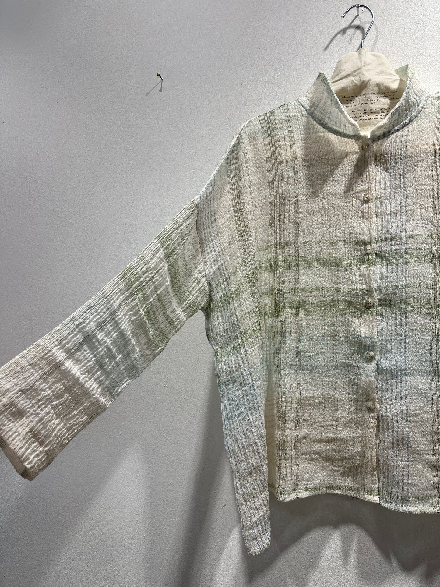 MAMA B - Camicia over misto lino Pirri, Camp