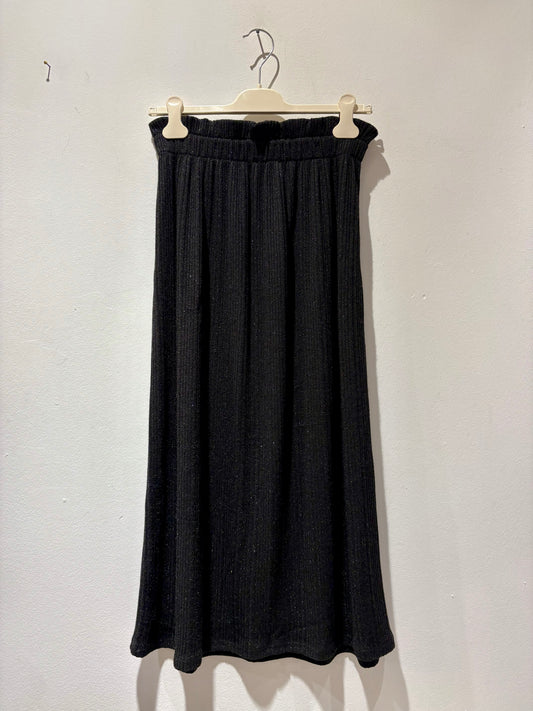 SUSY MIX - Gonna con inserti in lurex, Nero