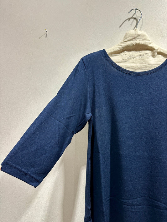 MAMA B - T-shirt Lattea L, Blu