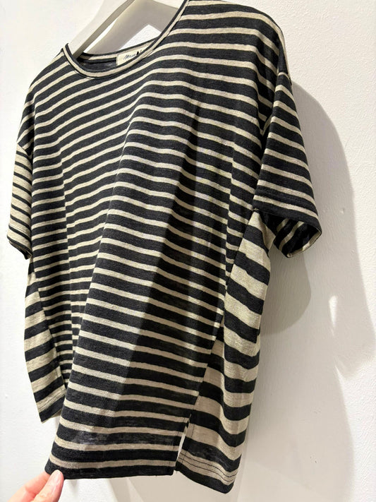 MAMA B - T-shirt Gio V1, Riga Antracite