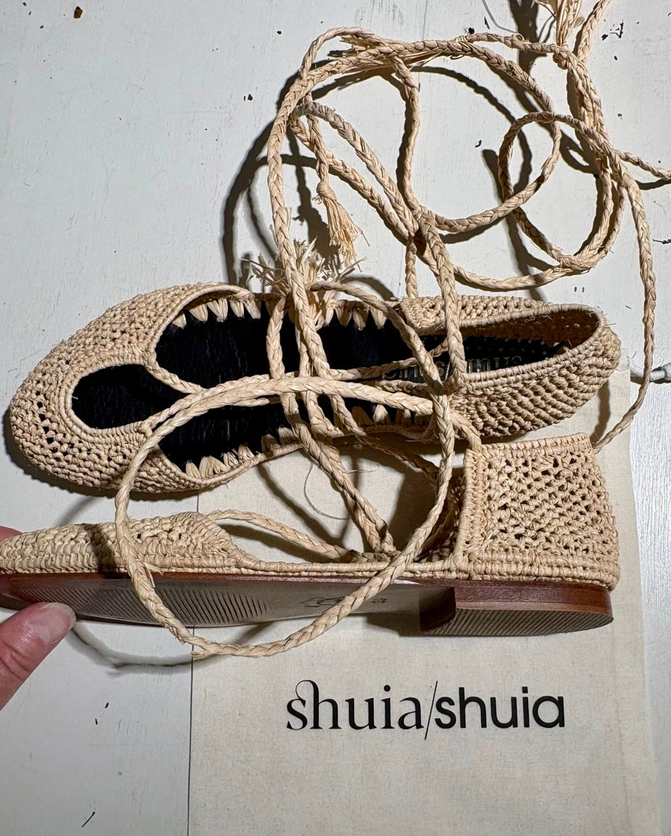 SHUIA SHUIA - Sandalo Rabat, Naturale