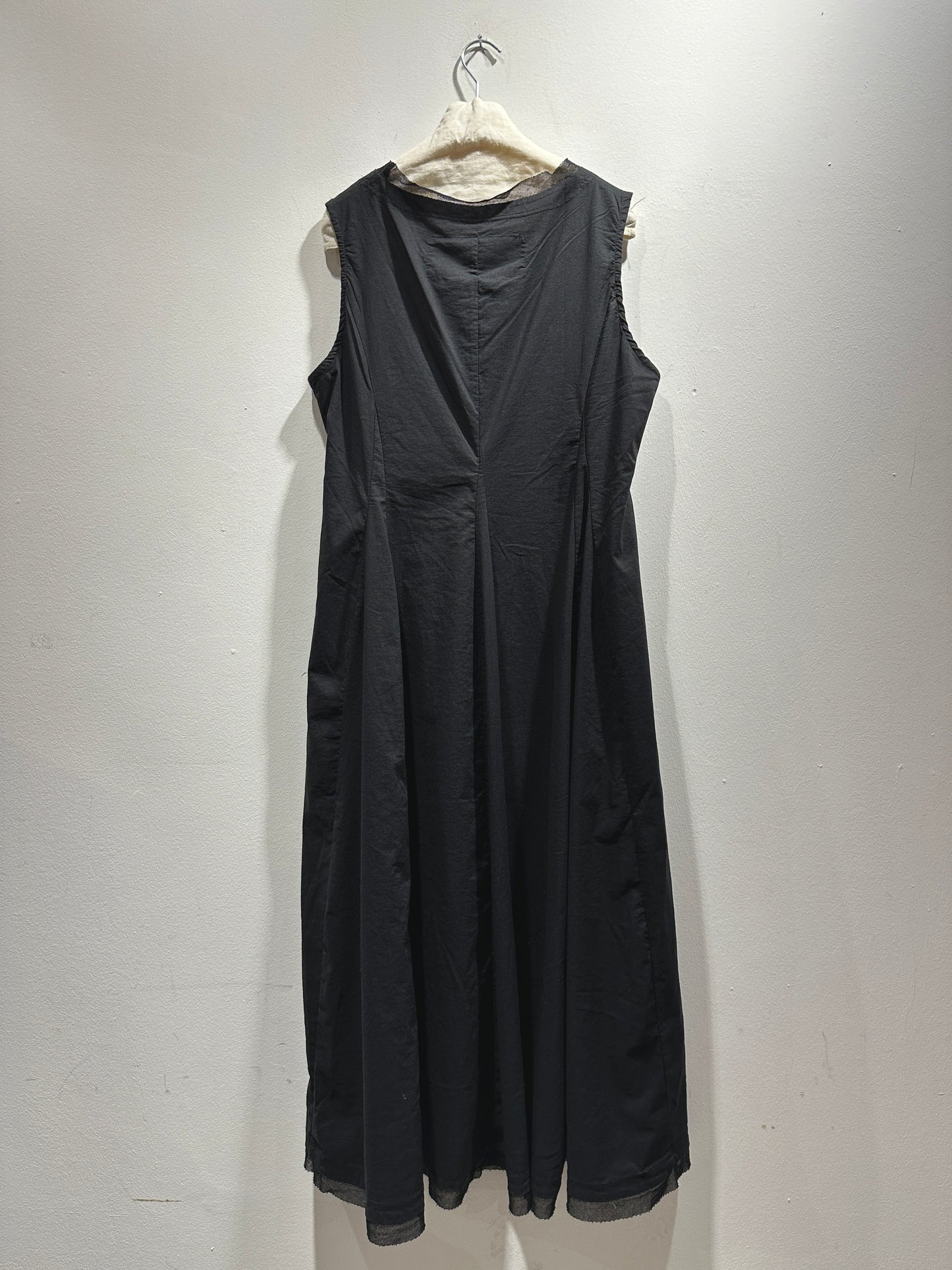 RUNDHOLZ - Abito misto cotone, Black