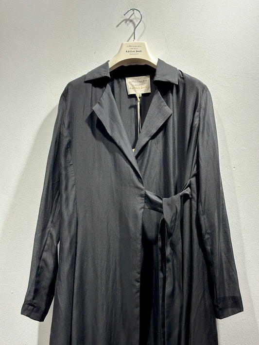 ALESSIA SANTI - Spolverino trench a portafoglio, Nero