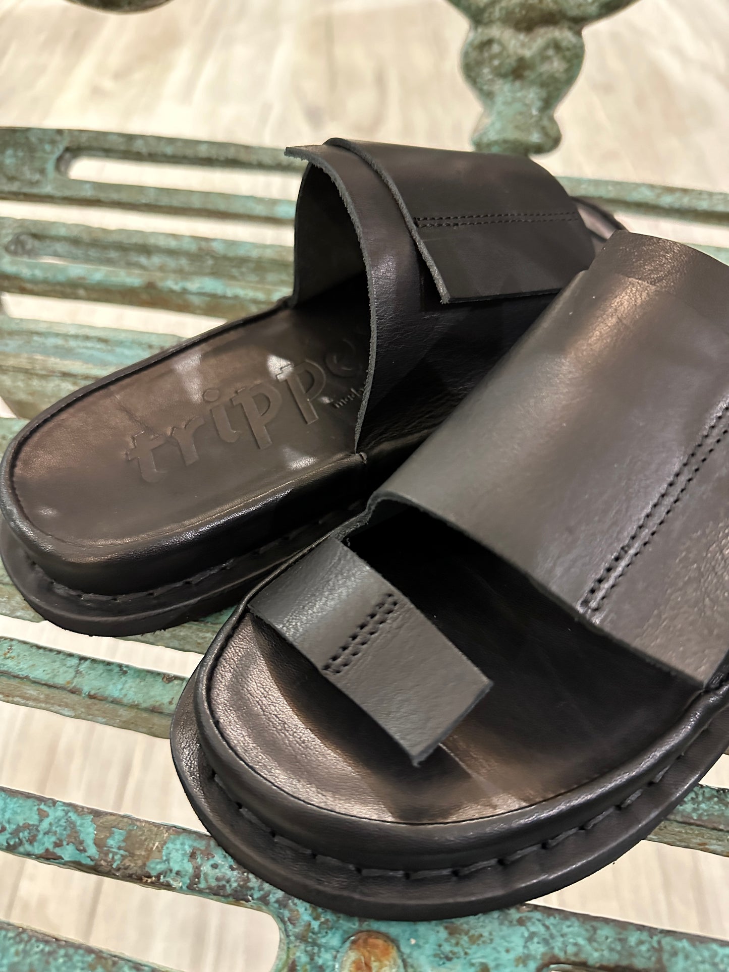 TRIPPEN - Sandalo Offset Black