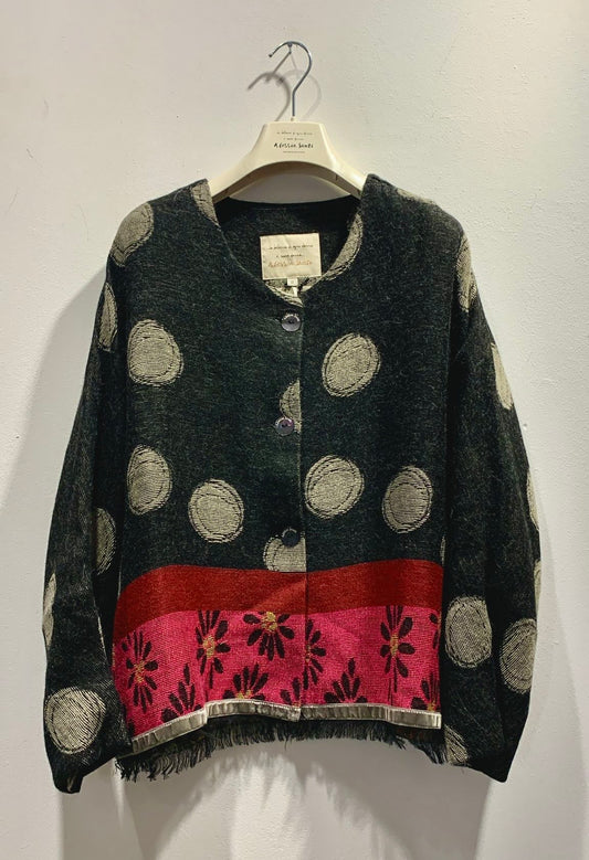 ALESSIA SANTI - Giacca fantasia, Nero