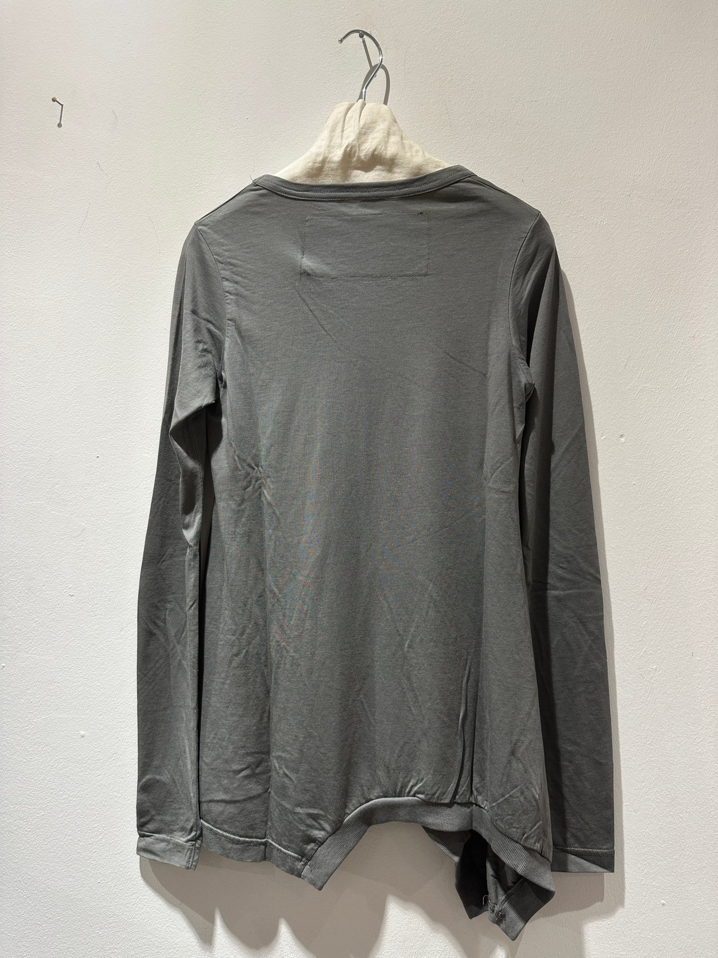 RUNDHOLZ - T-shirt svasata, Grey