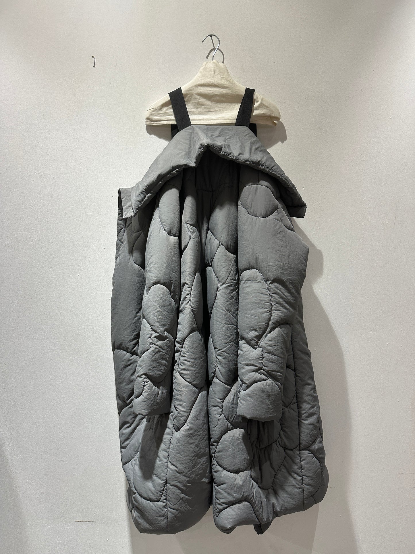 RUNDHOLZ - Piumino lungo imbottito, Grey