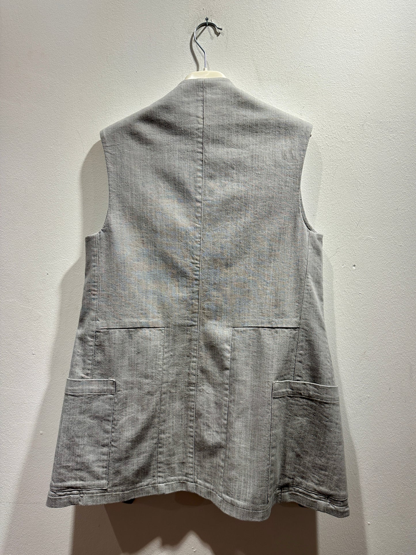 ALESSIA SANTI - Gilet in cotone, Grigio
