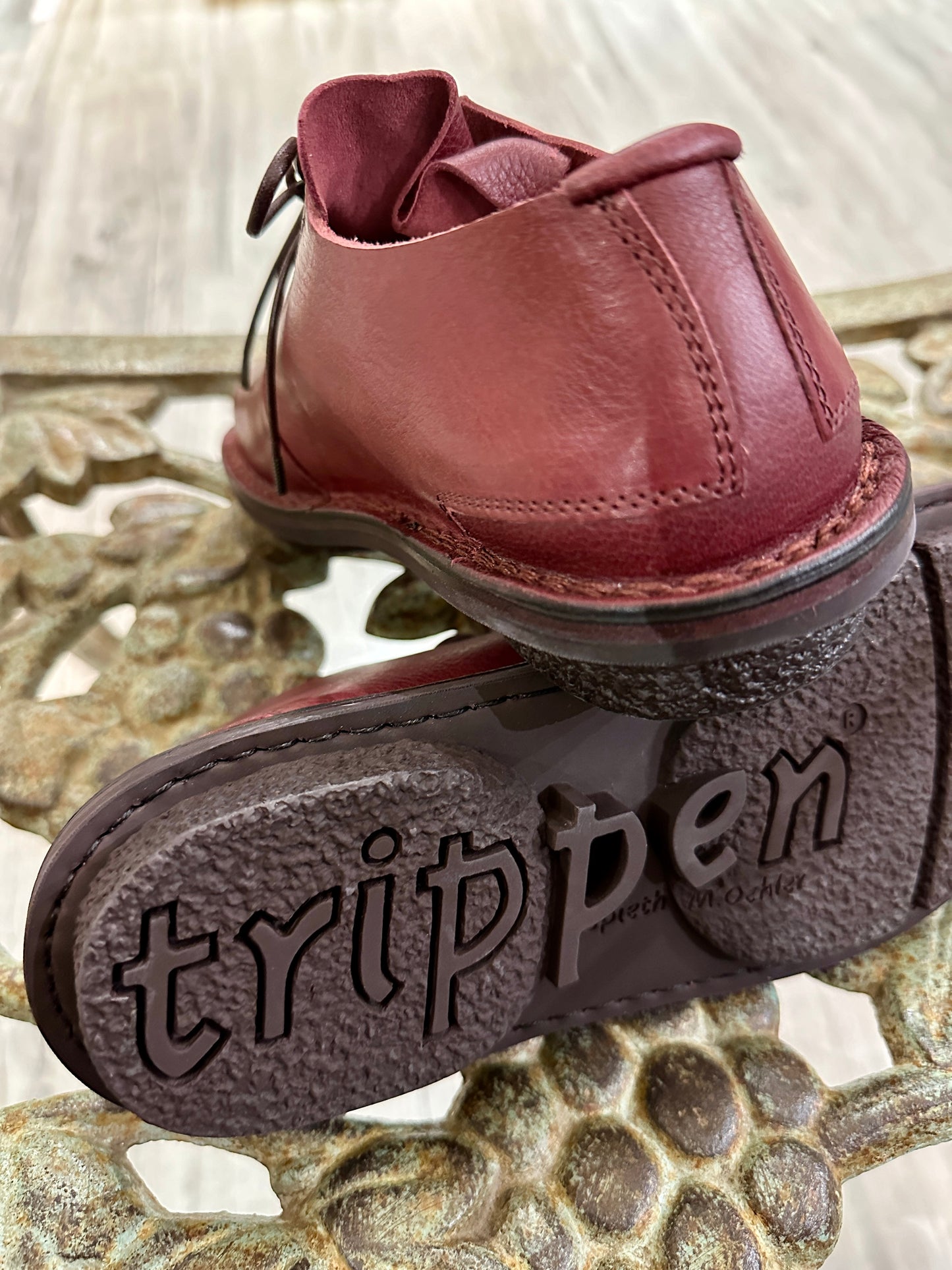 TRIPPEN - Scarpa stringata Insight Bordeaux