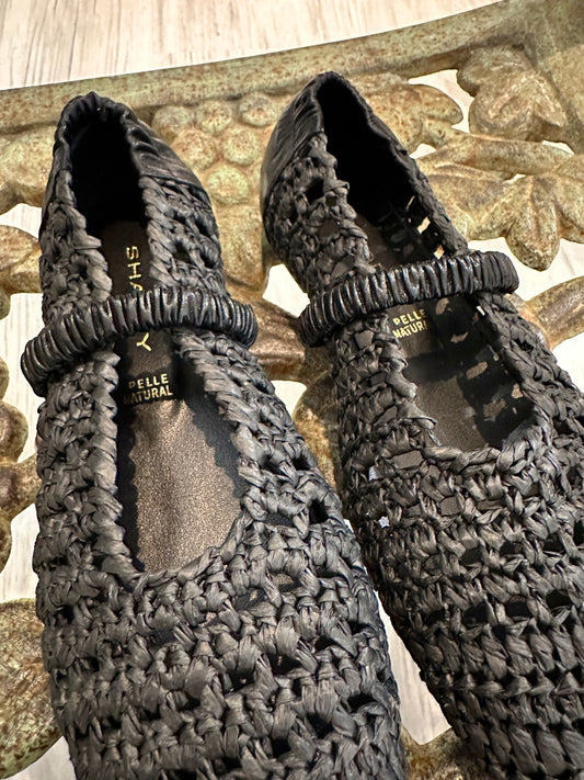 SHADDY - Ballerina traforata, Nero