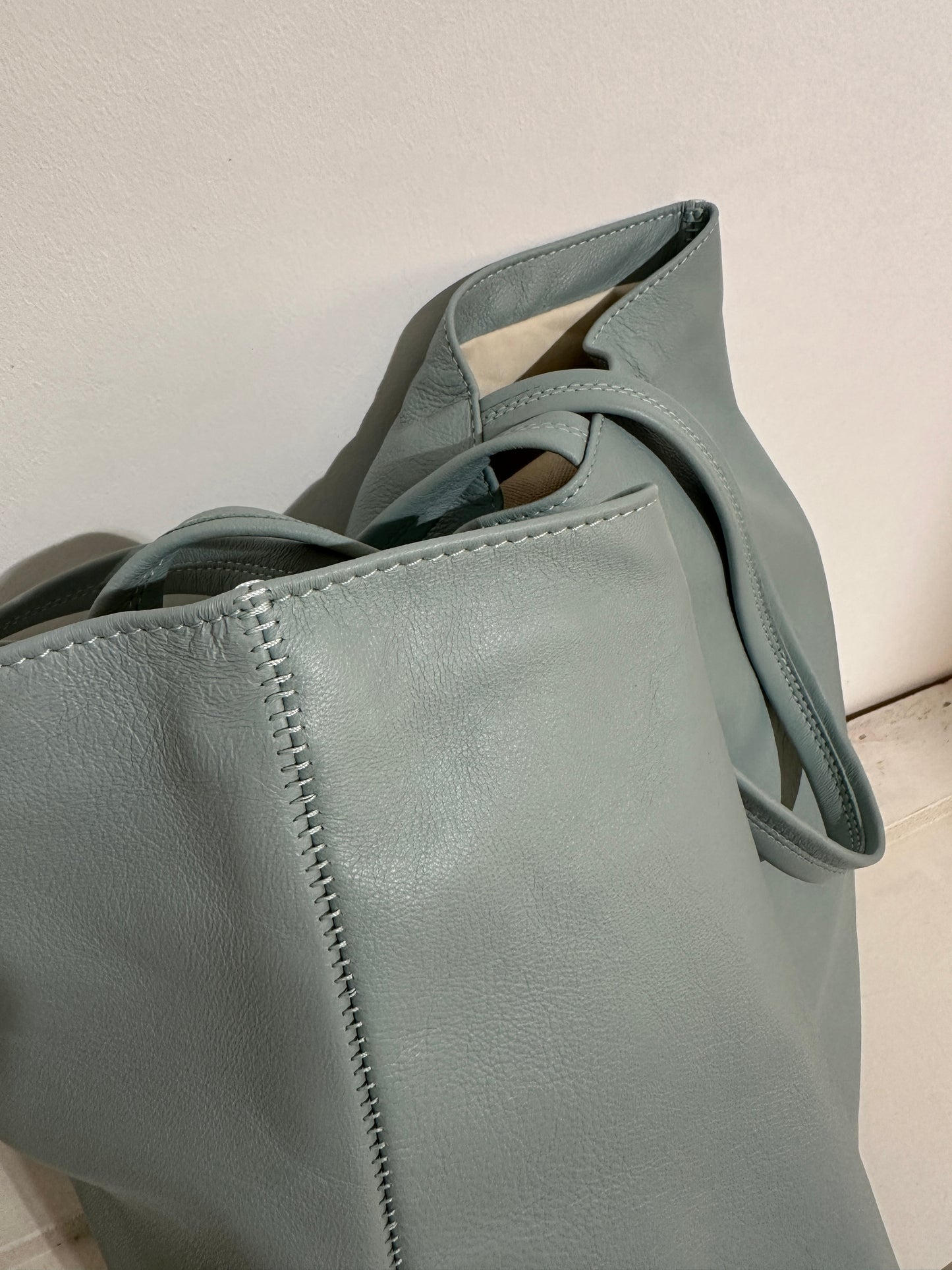 ALESSIA SANTI - Borsa Shopper in pelle, Carta da Zucchero