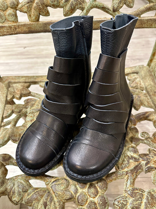 TRIPPEN - Stivaletto Cut-Hi Blu Navy