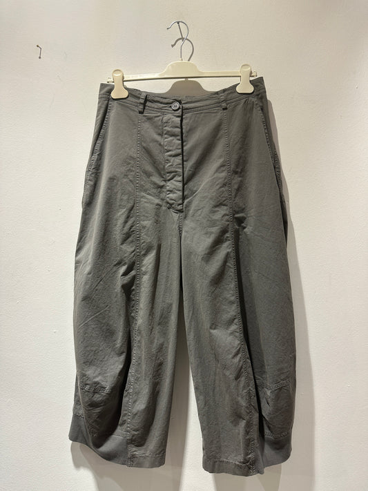 RUNDHOLZ - Pantalone gamba ampia, Grey