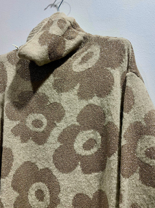 ALESSIA SANTI - Dolcevita in lurex, Beige