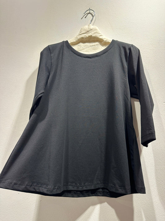 MAMA B - T-shirt Lattea, Nero