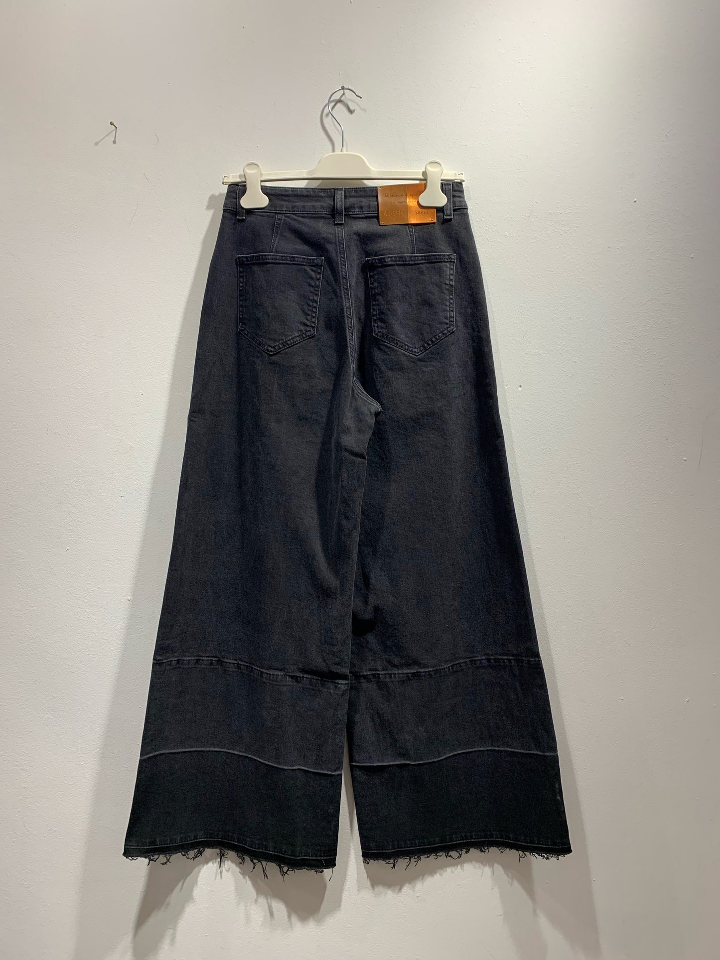 ALESSIA SANTI - Jeans a palazzo, Nero