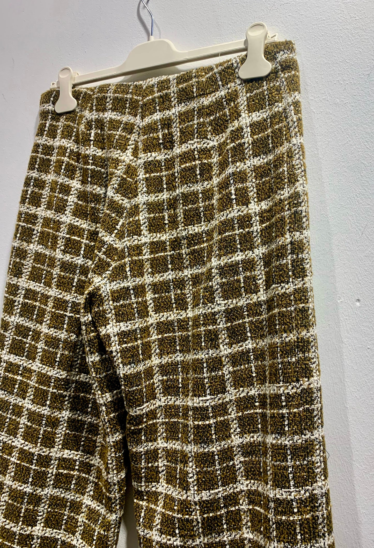 ALESSIA SANTI - Pantalone pied de poule, Verde