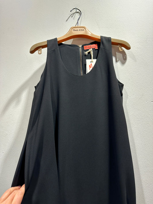 MANILA GRACE - Tubino scollo americano, Nero