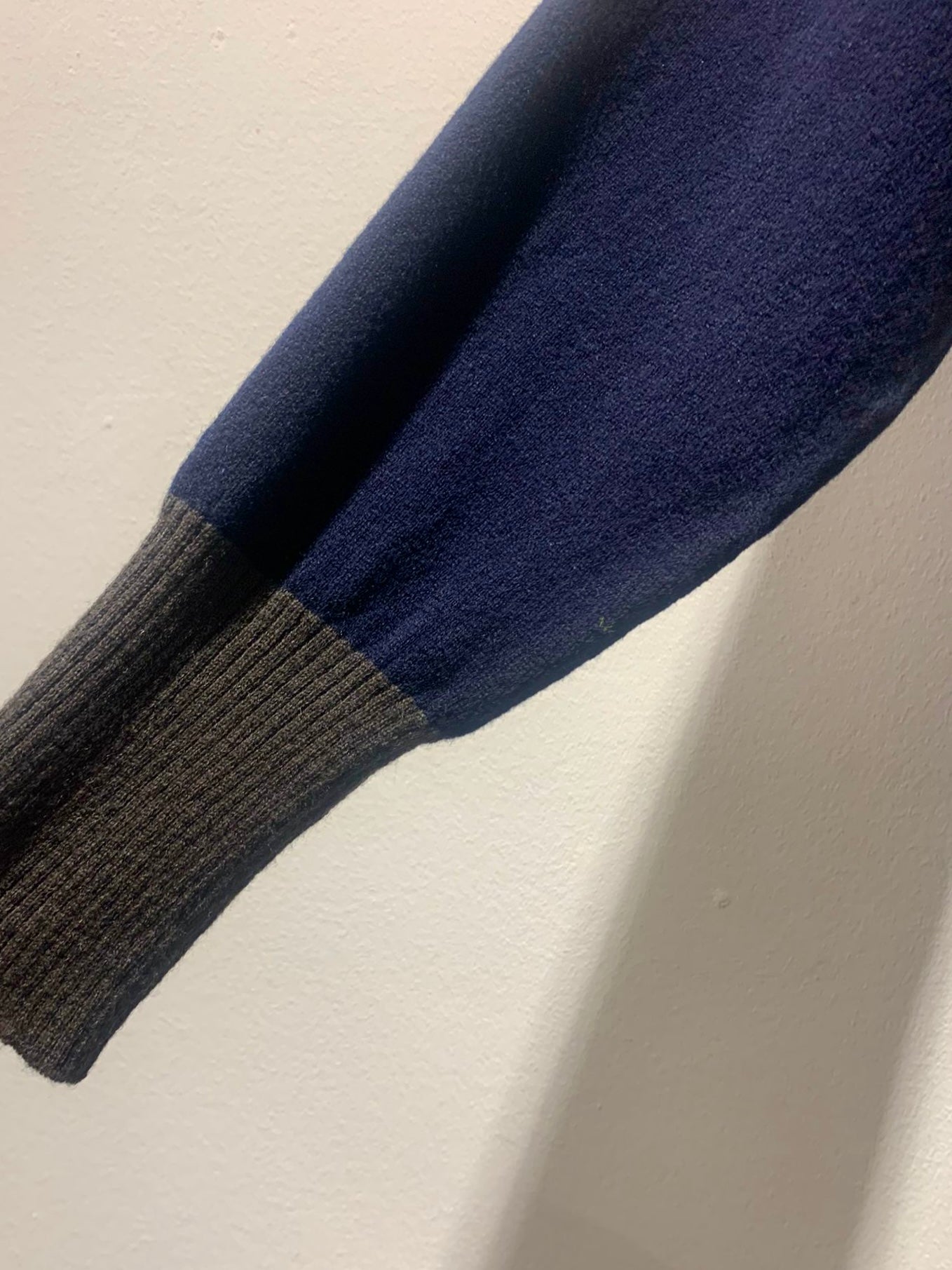 KNIT KNIT - Maglia oversize in lana merino, Navy