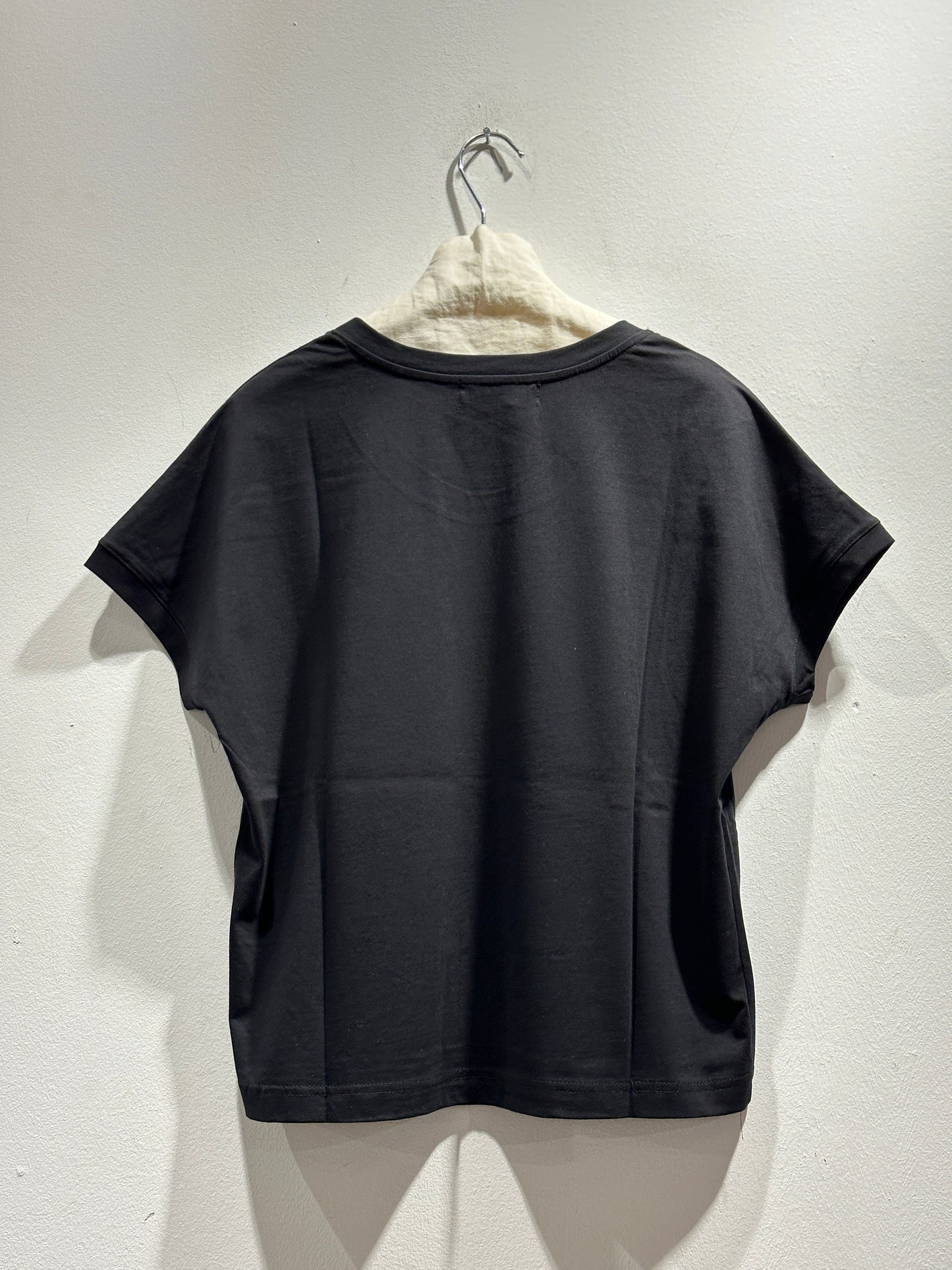 MAMA B - T-shirt Decisa U, Nero