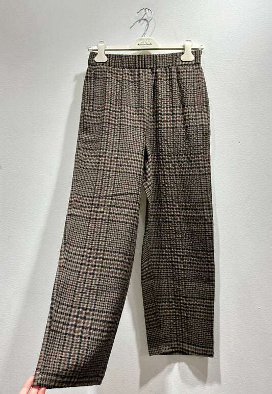 ALESSIA SANTI - Pantalone misto lana, Marrone