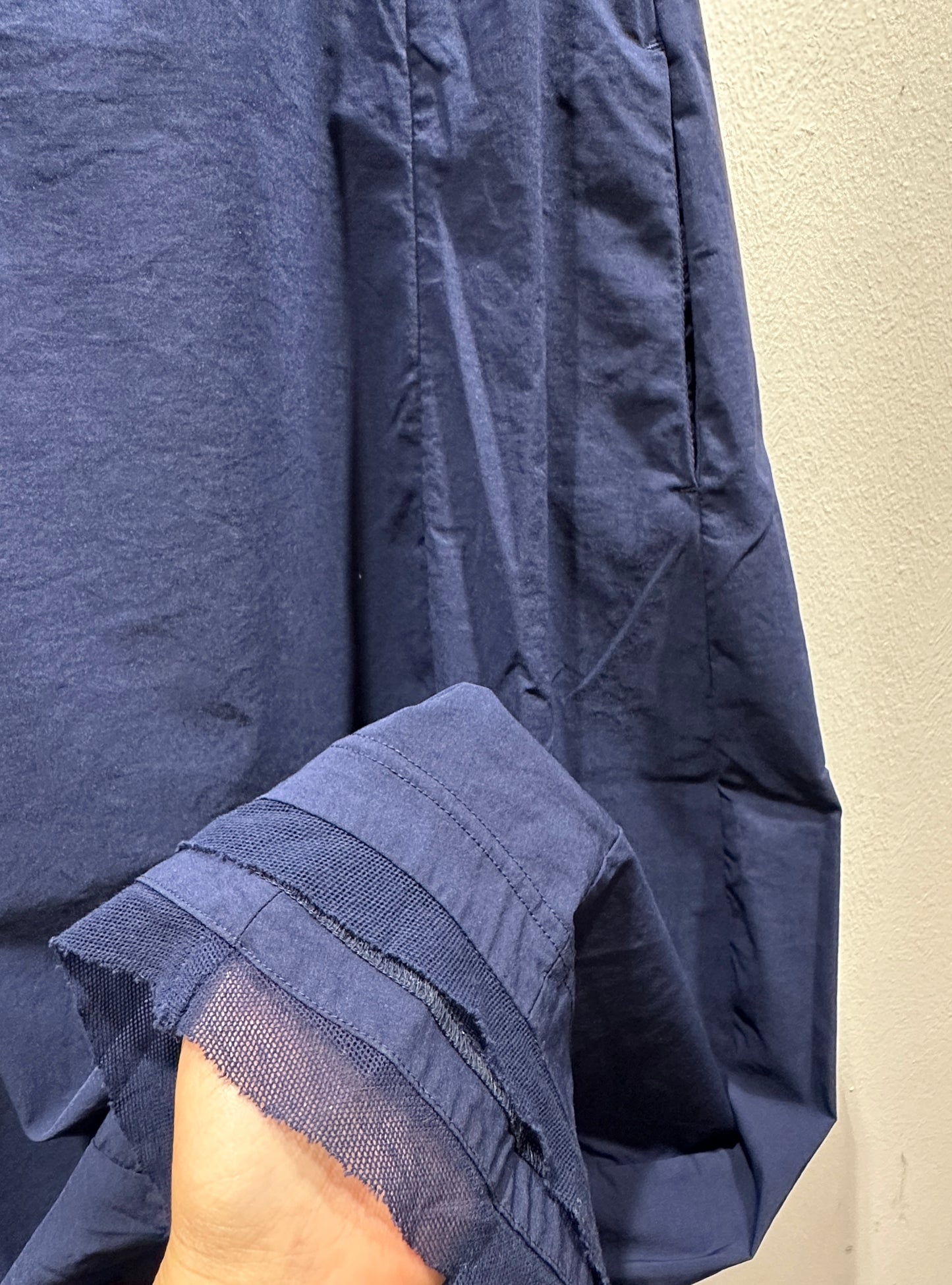 RUNDHOLZ - Abito misto cotone, Navy