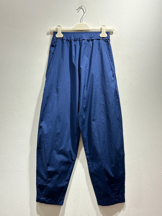 MAMA B - Pantalone in popeline Cervo P, Blu