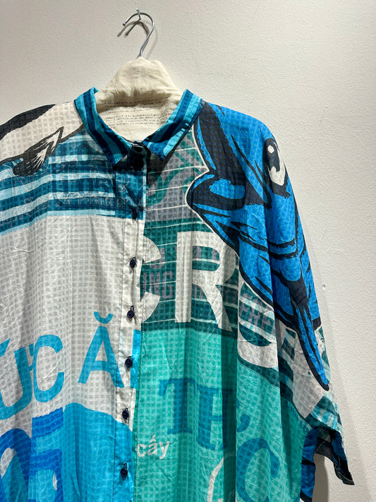 RUNDHOLZ - Tunica in cotone, Multicolor