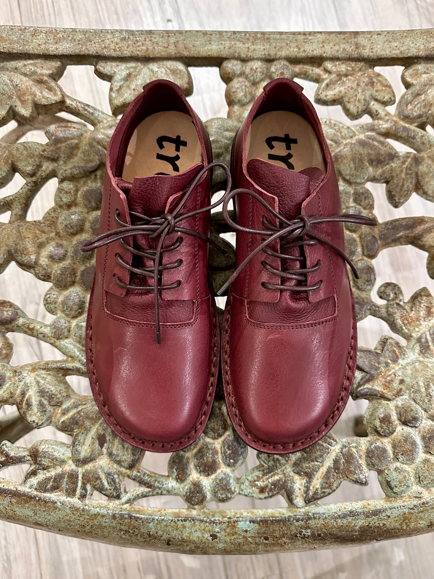 TRIPPEN - Scarpa stringata Insight Bordeaux
