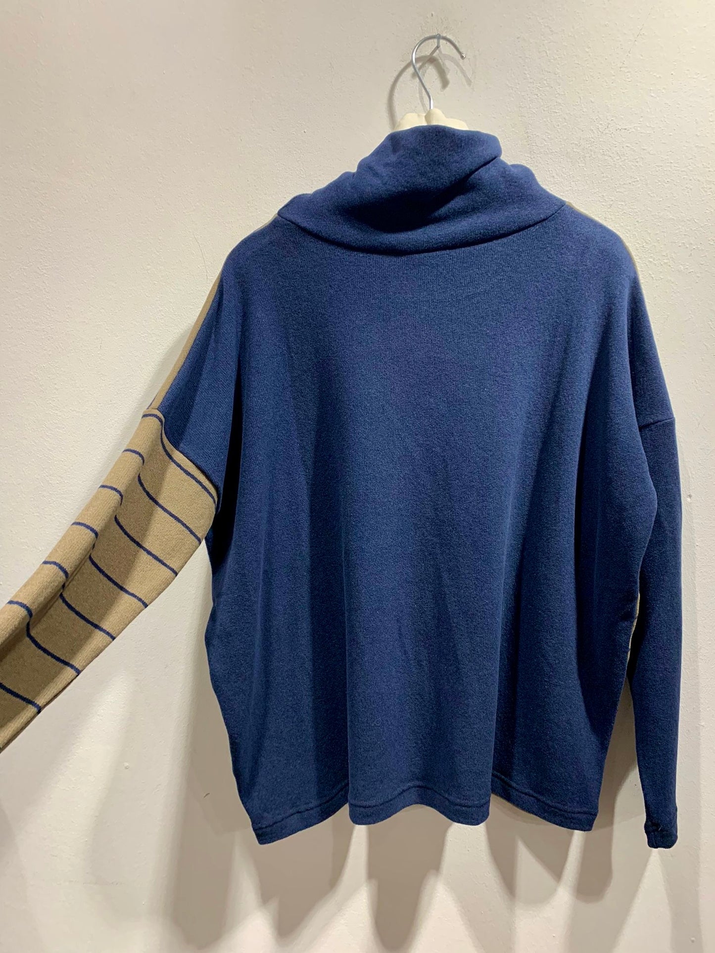 MAMA B - Maglia Muffa V2, Riga Blu