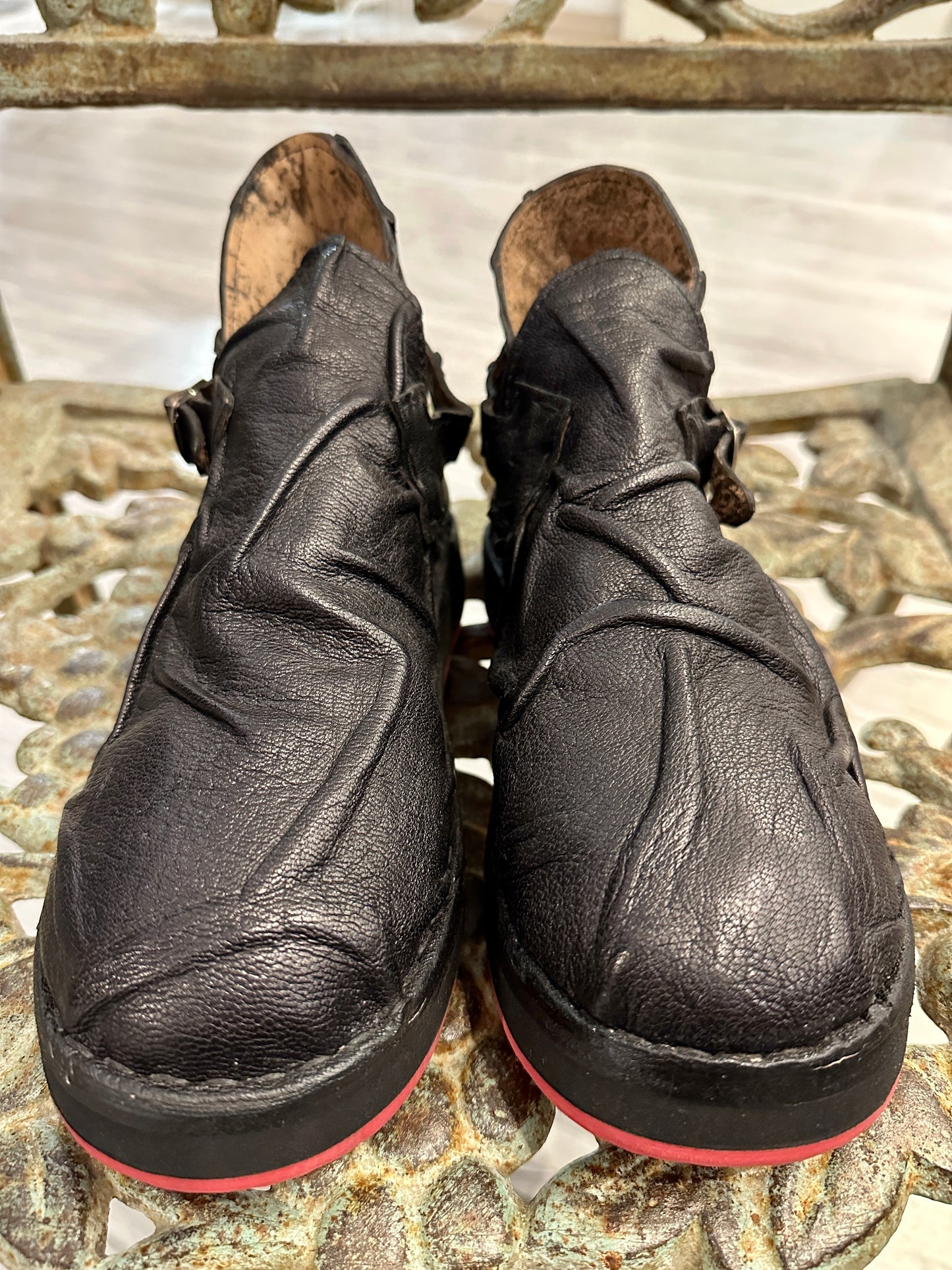 BREAD&BUTTER - Scarpa suola rossa, vera pelle