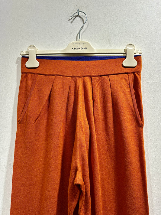 ALESSIA SANTI - Pantalone 100% lana, Arancio