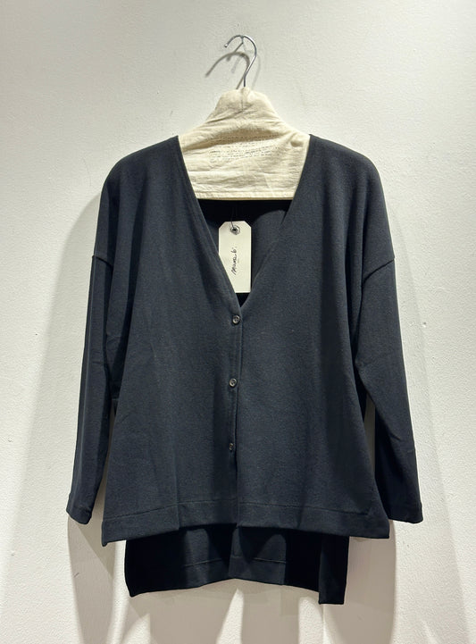MAMA B - Cardigan Cosmico, Nero