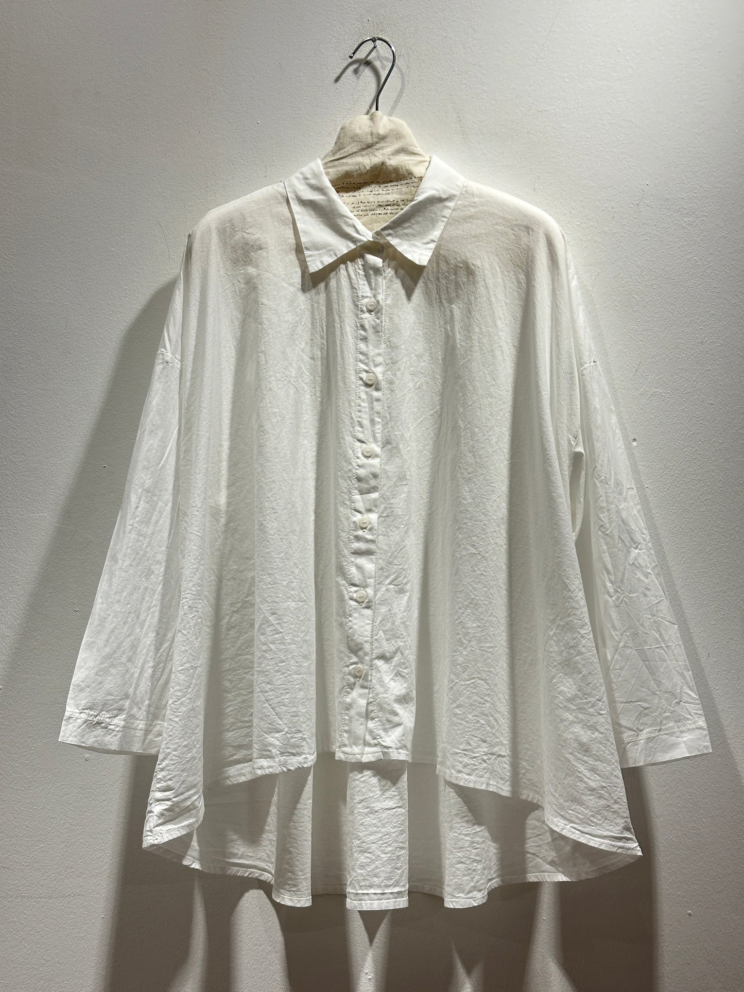 MAMA B - Camicia over Accesa, Latte