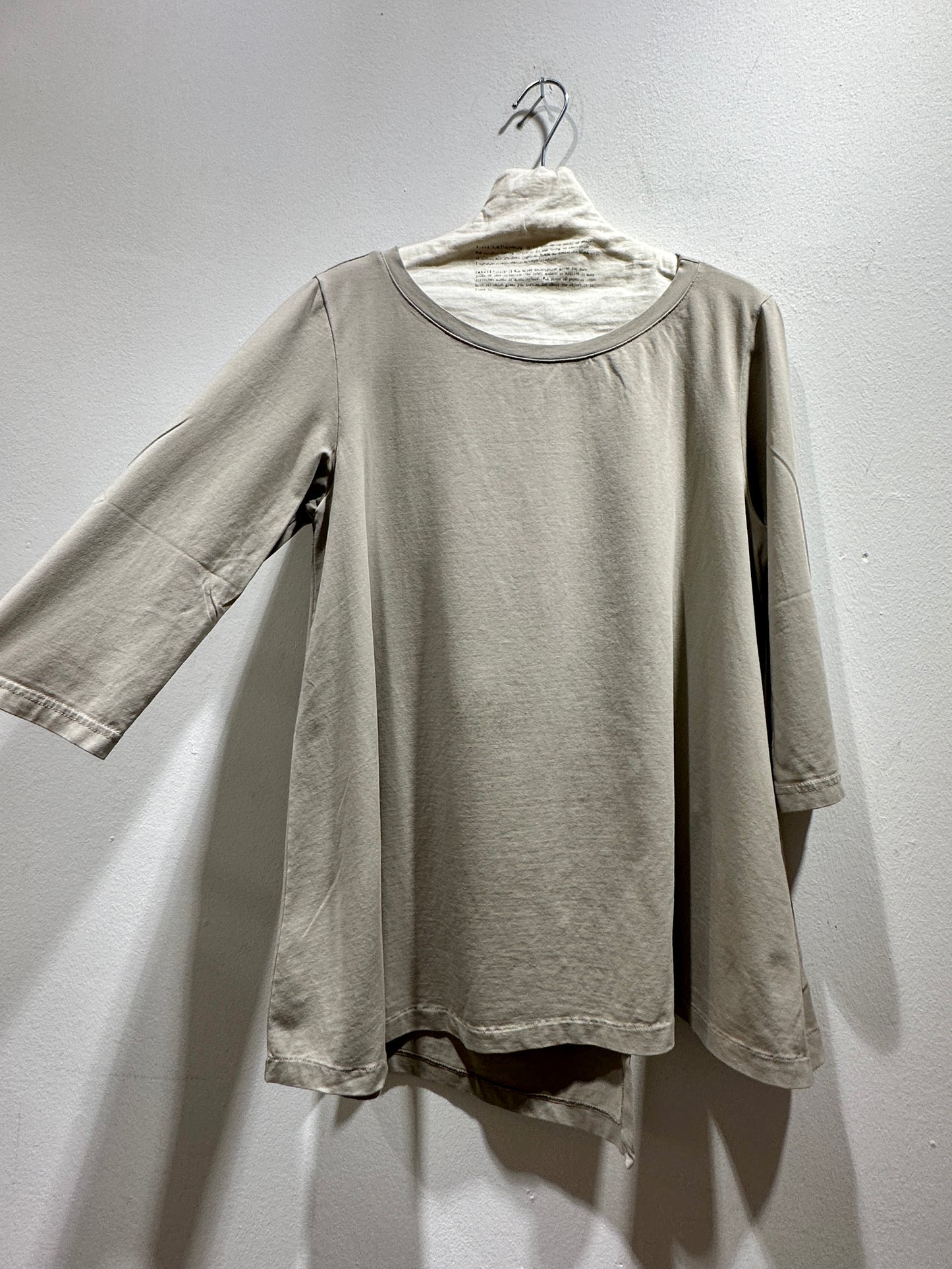 MAMA B - T-shirt svasata Giacinto, Argento