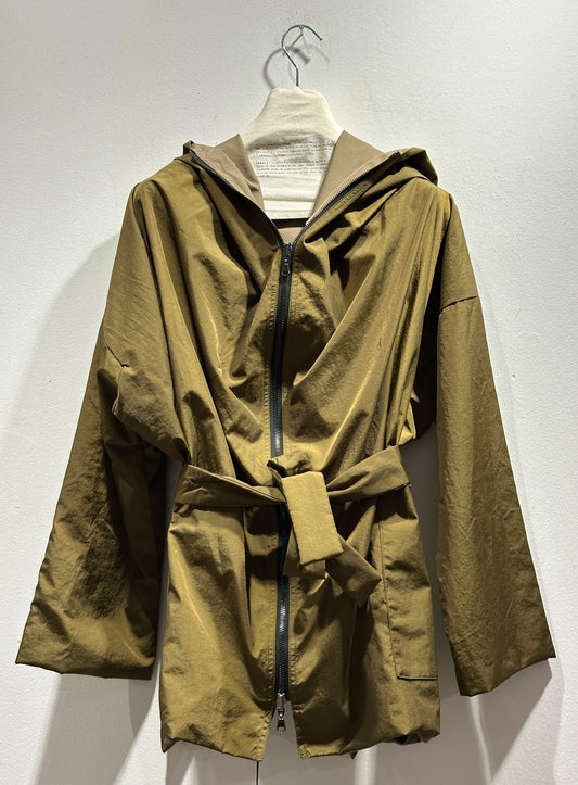 KIMONORAIN - Giacca Basic antipioggia reversibile, Wood