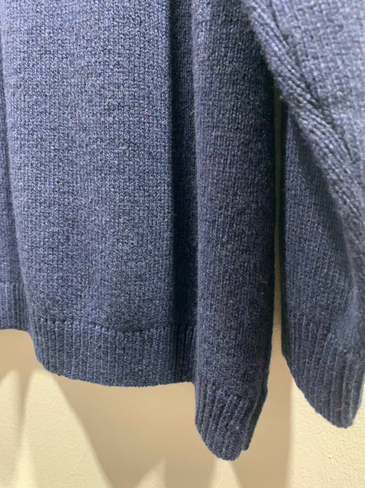 ALESSIA SANTI - Maglia misto lana e cashmere, Navy