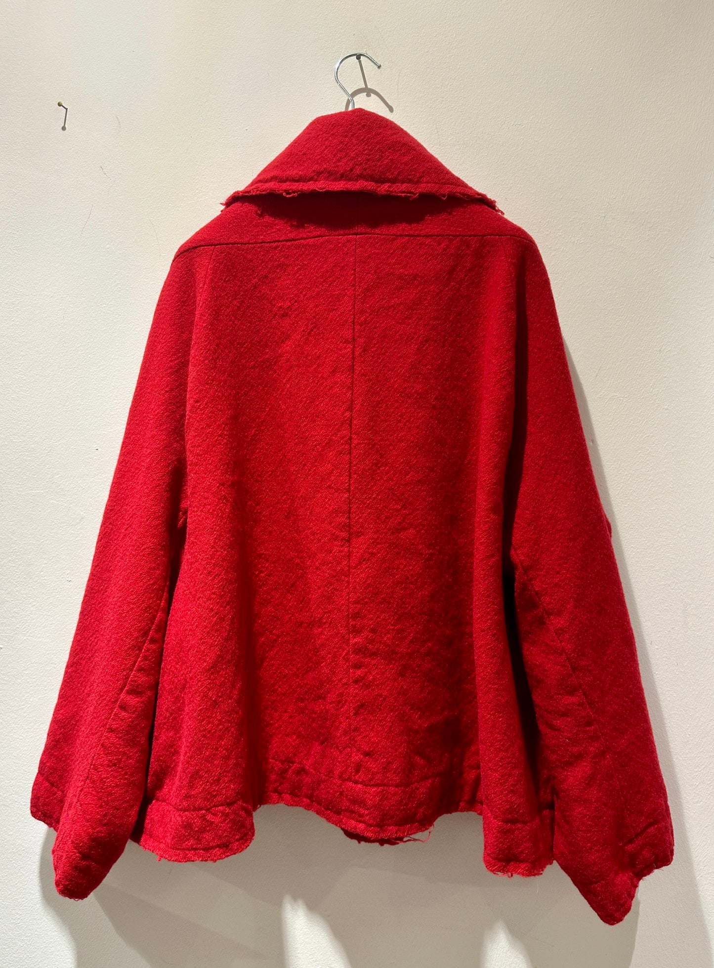 RUNDHOLZ - Cappotto corto in lana, Red
