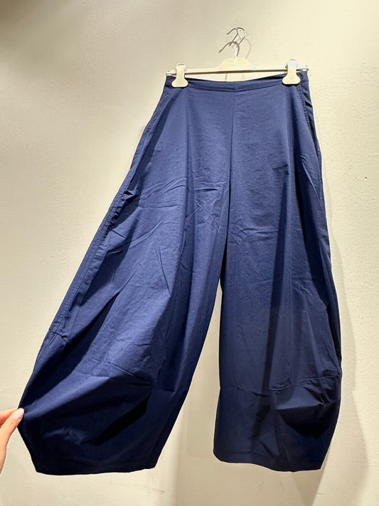 RUNDHOLZ - Pantalone balloon, Navy